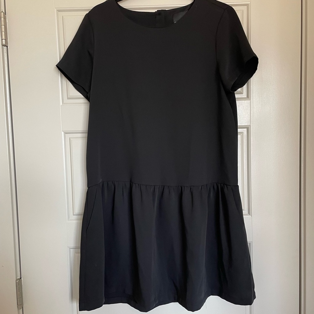 Cynthia Rowley peplum black day to night dress!